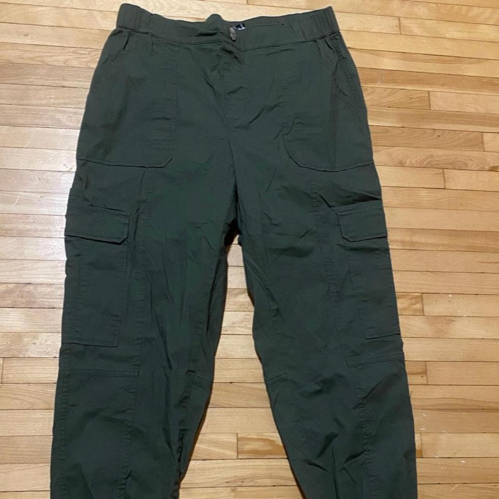 Reitmans Men's Dark Green Cargo Pants